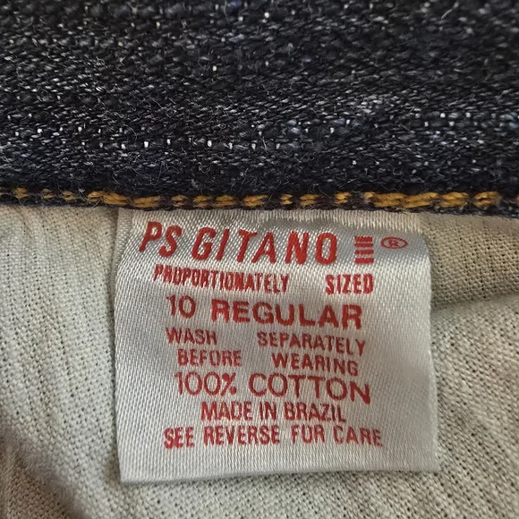 Vintage Gitano Women's Blue Jeans Quality Denim 100% Cotton 90's 80's Like New - Picture 4 of 8